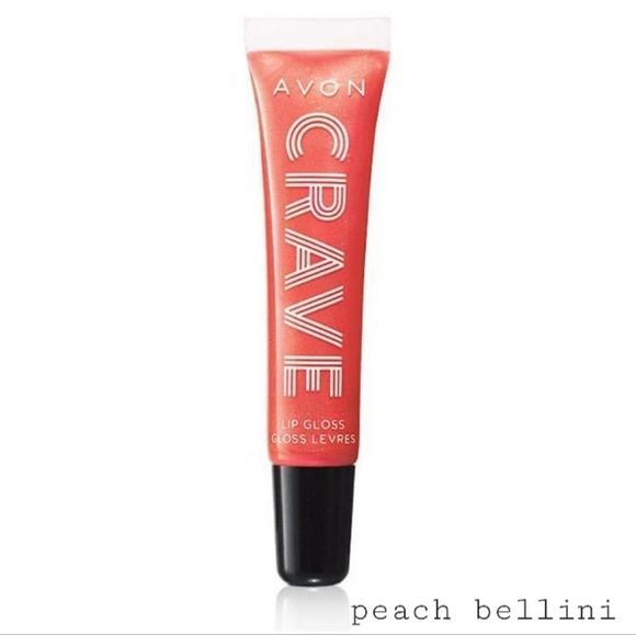 Avon Crave Lip Gloss - Peach Bellini - Picture 3 of 3